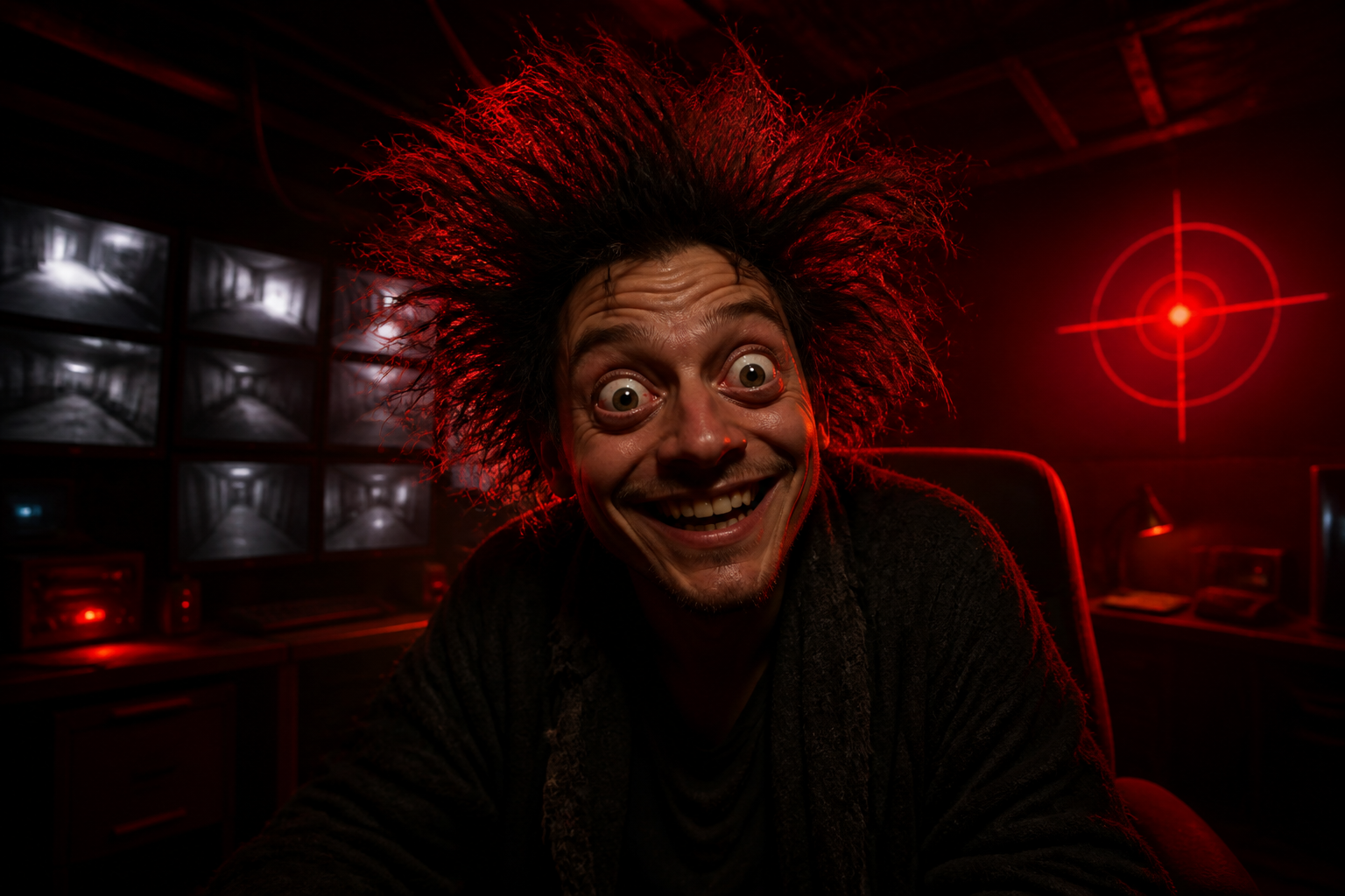 An original fictional chaotic meme character celebrating the completed CAPTCHA test