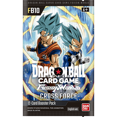 Official Dragon Ball Super Card Game Fusion World Cross Force FB10 booster pack